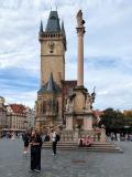 Staré Město: Gamla Stans torg: Gamla rådhuset och Mariakolonnen