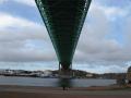 Älvsborgsbron sedd underifrån