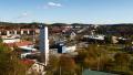 Utsikt från Skansberget: Uddevalla